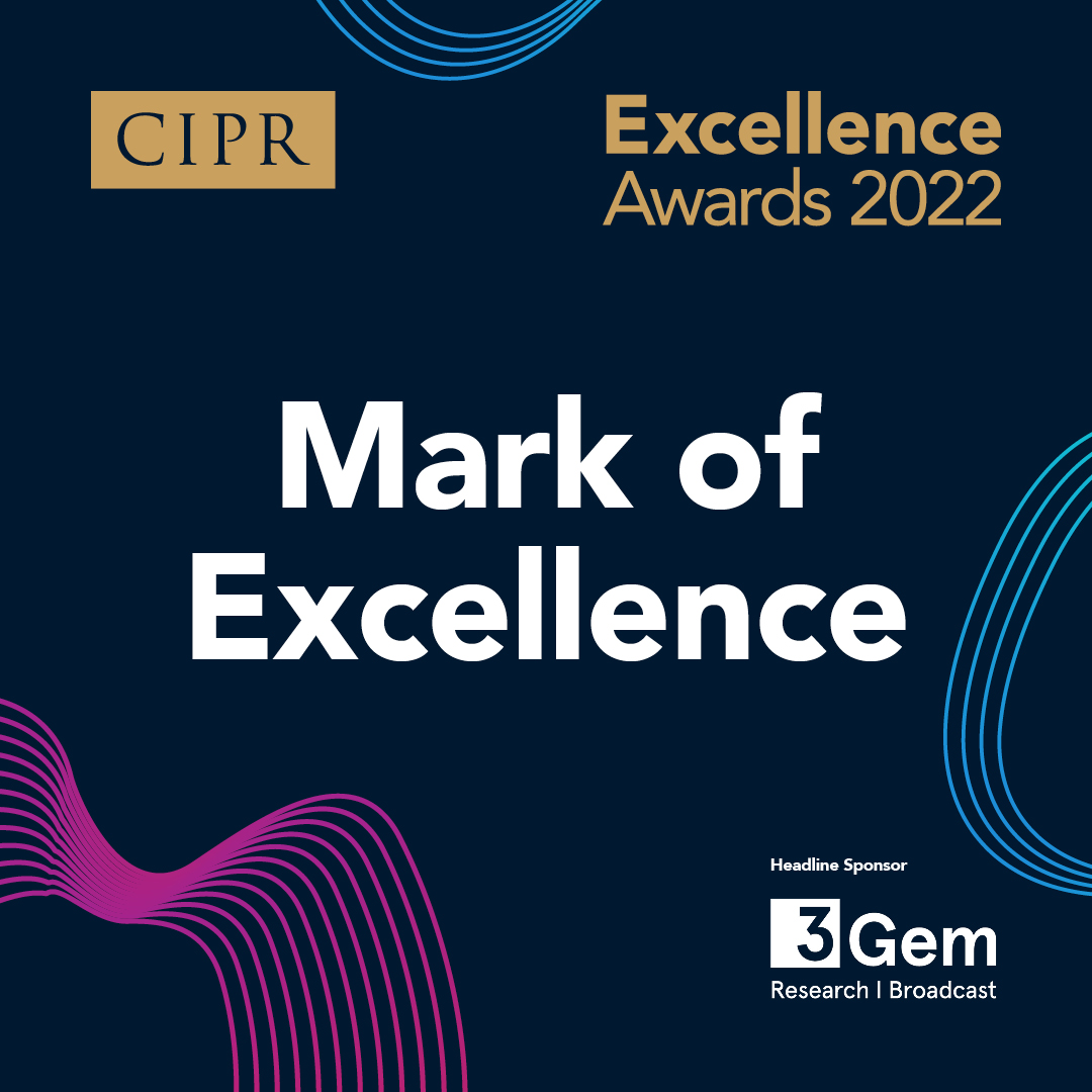 CIPR Excellence Winner